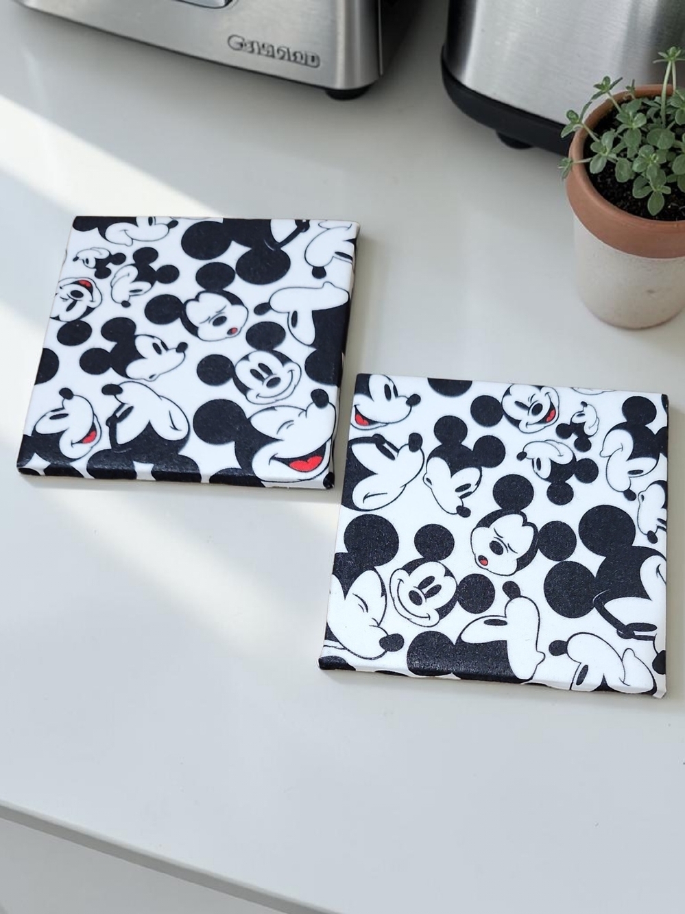 Mickey Coaster Set